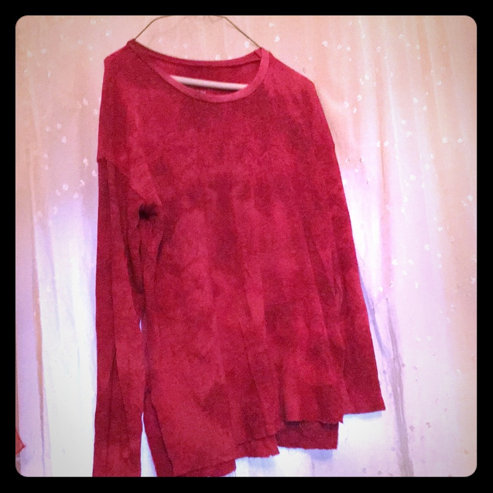 Red American eagle outfitter light sweater